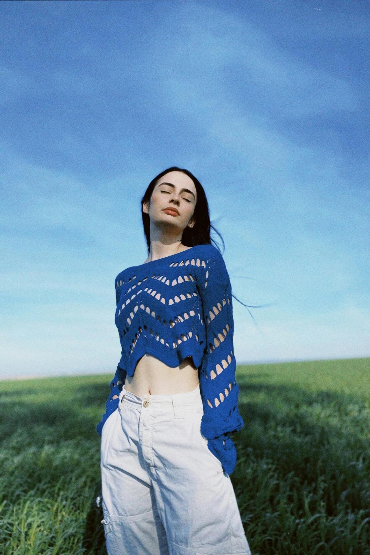 Stylish women's clothing items displayed.