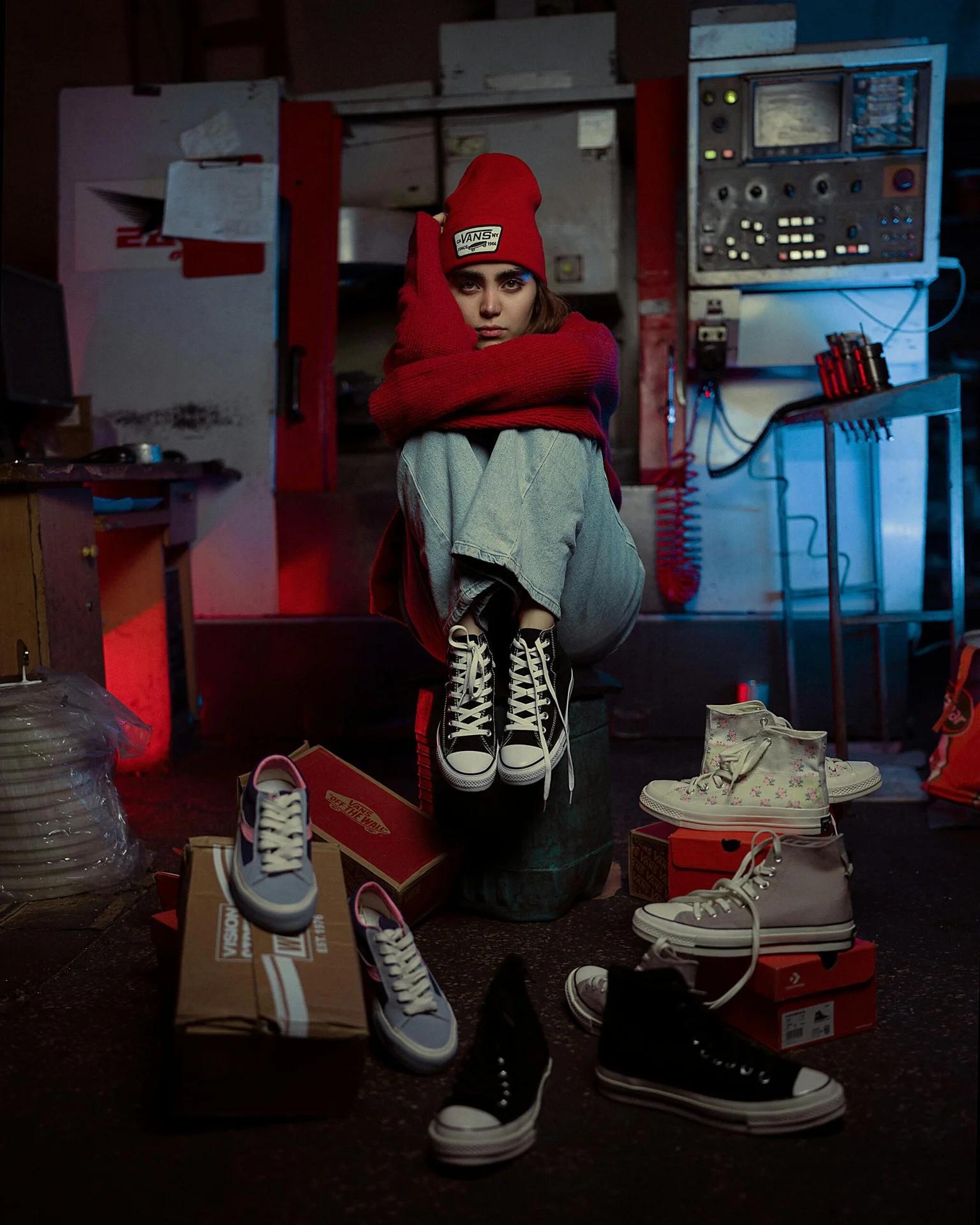 Chic and comfortable women's shoes displayed.